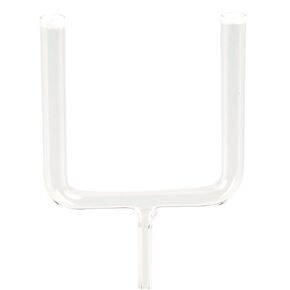 EISCO Borosilicate Salt Bridge (Diameter of "U" Tubes: Outer: 0.53in/Inner: 0.41in; Diameter of Bottom Tube: Outer: 0.32in/Inner:0.19in