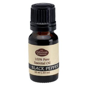 Fabulous Frannie Black Pepper 100% Pure, Undiluted Essential Oil Grade 10 ml (.33oz)