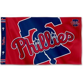 WinCraft Philadelphia Phillies Printed Header Flag 3x5 Banner