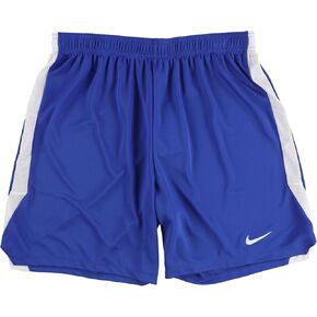 Nike Mens Two Tone Soccer Athletic Workout Shorts, Blue, Large