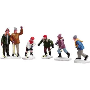 Lemax The Home Team, Set of 5#42240