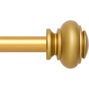 Standard Decorative Curtain Rods for window 30 to 55,3/4 inch Adjustable Curtain Rods，Heavy Duty Drapery Rods，Nickel