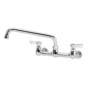 Krowne Silver Series 8" Center Wall Mount Faucet, 10" Spout