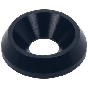 Allstar Performance Countersunk Washer Blk 1/4in x 3/4in 10pk