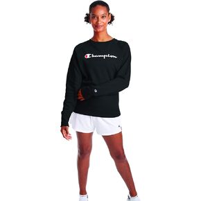 Champion Women's Powerblend Crew, Screen Print Script in Saudi Arabia