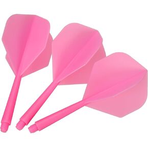 PATIKIL Integrated Dart Shaft and Flights, Screw Plastic Dart Flights