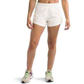 THE NORTH FACE Women's Wander Short, White Dune, X-Large Regular