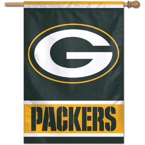NFL Green Bay Packers 28-by-40-Inch Vertical Flag