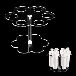 Holder for Flavor Cartridge with Screwdriver, Water Bottle Stand Oval Support Shelf Rack for Cirkul Sips Flavor Cartridge Holder Organizer Accessories for Storing Flavor Cartridges