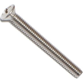 014973449056 Phillips Oval Machine Screws, 1/4-20 x 2-1/2, Piece-4