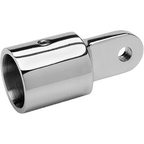 Jingyi Marine Bimini Top Cap Tube 1" External Eye End for Boat - 316 Stainless Steel