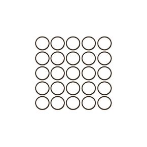 Sterling Seal OR75BRNVI113X25 113 75D O-Ring, FKM/Viton, Brown (Pack of 25)