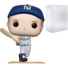 POP MLB: Legends - Lou Gehrig Funko Vinyl Figure (Bundled with Compatible Box Protector Case), Multicolor, 3.75 inches