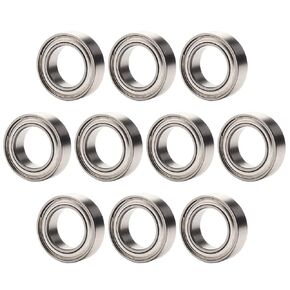 SMR106ZZ 10 Pack 6x10x3mm Stainless Steel Ball Bearings Shielded ABEC-1 Precision Miniature Bearings SMR106Z SMR106-2Z