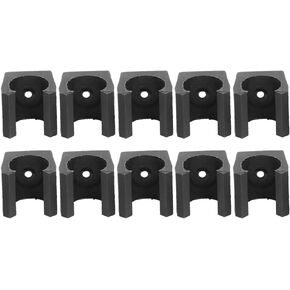 Alomejor Pool Sticks Holder Mini Billiards Pool Single Holder Plastic Billiards Snooker Cue Locating Clip Holder for Pool Cue Racks Set 10pcs