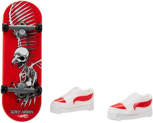 Hot Wheels Mattel Mini Skateboard with Shoes Assorted Models Multicolor (HGT59) in Saudi Arabia
