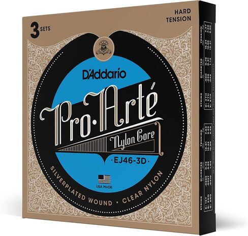 D'Addario EJ45 Pro-Arte Classical Guitar Strings 3-Pack in Saudi Arabia