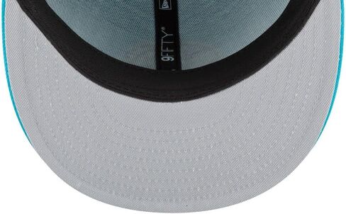 New Era Brooklyn Nets 9FIFTY 2023-2024 City Edition Snapback Cap, Adjustable Hat Blue in Saudi Arabia