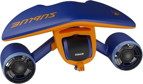whiteshark Mix Underwater Scooter, 1.5m/s Speed Dual Motors Electric Water Scooter, 40M Waterproof Swimming Pool Diving Snorkeling for Kids Adults(with Action Camera Mount) in Saudi Arabia