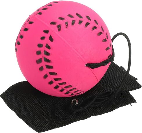 PATIKIL Sports Wrist Ball Rubber Rebound Wristband Wrist Return Ball Sport on a String for Exercise Play in Saudi Arabia