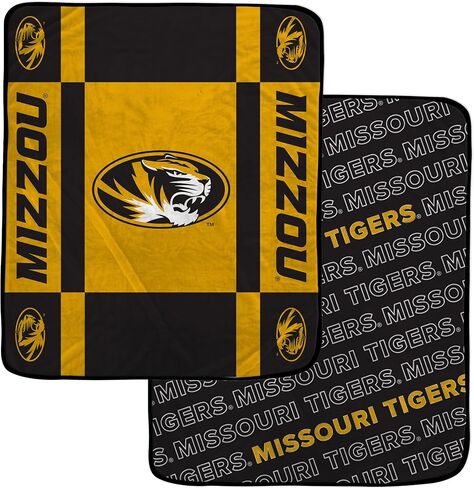 Pegasus Sports Officially Licensed NCAA Reverse Block Wordmark 2 Sided Blanket in Saudi Arabia