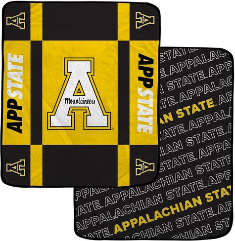 Pegasus Sports Officially Licensed NCAA Reverse Block Wordmark 2 Sided Blanket in Saudi Arabia
