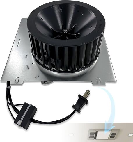 مجموعة محرك منفاخ S97017065 متوافقة مع مروحة تهوية NuTone/Broan 676-A,676-B,676-C,676F-A,676F-B,676F-C,N676-C,88-KSeries in Kuwait