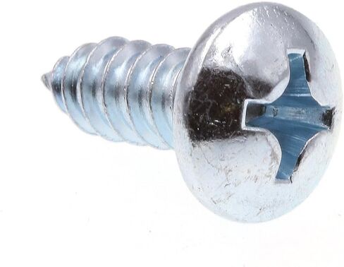 Prime-Line 9021201 Sheet Metal Screw, Self-Tapping, Pan Head Phillips, #14 X 5/8 in, Zinc Plated Steel, Pack of 75 in Saudi Arabia