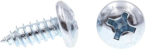 Prime-Line 9021201 Sheet Metal Screw, Self-Tapping, Pan Head Phillips, #14 X 5/8 in, Zinc Plated Steel, Pack of 75 in Saudi Arabia