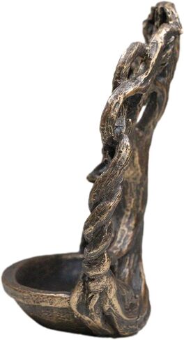 Ebros Gift Ethereal Forest Celtic Greenman Ent Tree of Life Backflow Incense Cone Burner Aroma Scent Figurine Mystical Earth Nature Deity in Saudi Arabia