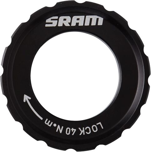 SRAM Disc Lock Ring - CenterLock, Black in Saudi Arabia