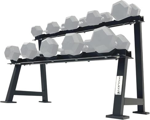 HulkFit Heavy-Duty Weight Plate, Dumbbell & Barbell Storage Rack for Home & Commercial Gym in Kuwait