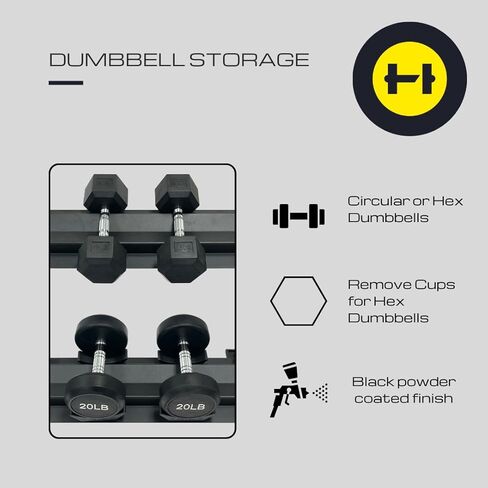 HulkFit Heavy-Duty Weight Plate, Dumbbell & Barbell Storage Rack for Home & Commercial Gym in Kuwait