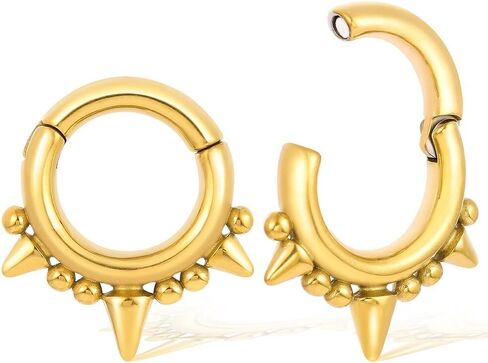 LADEMAYH قطعتان من أوزان الأذن 2 جرام للأذنين الممدودة، قطرة ماء سوداء مقاس 2 أقراط متدلية للنساء، شماعات أذن من الفولاذ الجراحي قياسات مرجحة للأذنين in Kuwait