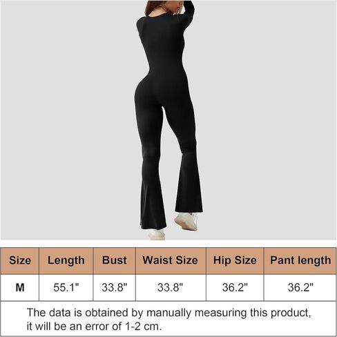 بدلة يوجا Lystaii للسيدات بأكمام طويلة وواسعة الساق، بدلة رياضية كاجوال in Kuwait