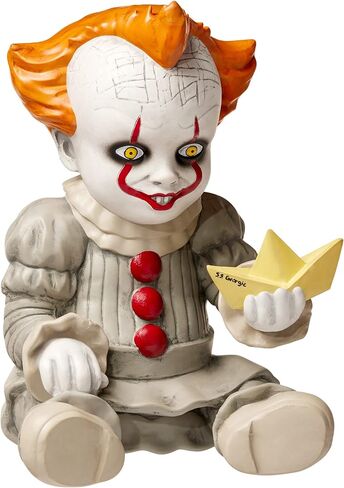 روح الهالوين 14 بوصة IT Pennywise Horror Baby Static Prop | مرخصة رسميًا | ديكور رعب | ديكور داخلي in Saudi Arabia