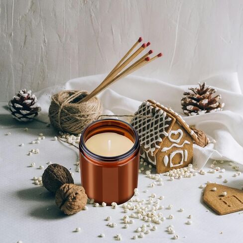 Vanilla Sugar Candles for Home Scented Aromatherapy Candle, Scented Candles Gifts for Women Men, Amber Jar in Saudi Arabia