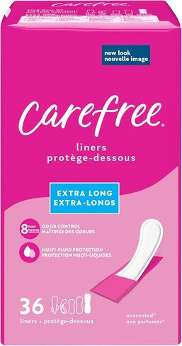 فوط صحية على شكل الجسم من كيرفري، طويلة للغاية وغير معطرة، 36 قيراط in Kuwait