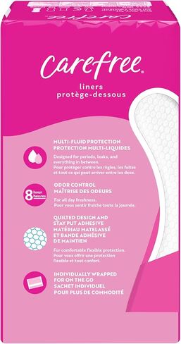 فوط صحية على شكل الجسم من كيرفري، طويلة للغاية وغير معطرة، 36 قيراط in Kuwait