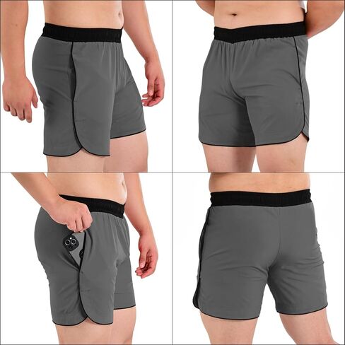 Roar Mens Running Shorts Lightweight Athletic Workout Shorts for Training & Kickboxing Quick Dry Gym Shorts in Saudi Arabia
