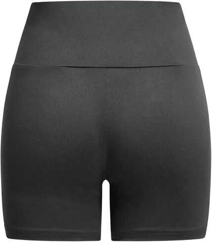 SOLY HUX Women's Running Shorts Tummy Control Yoga Leggings Shorts 4 Piece Workout Gym Cycling Shorts in Saudi Arabia