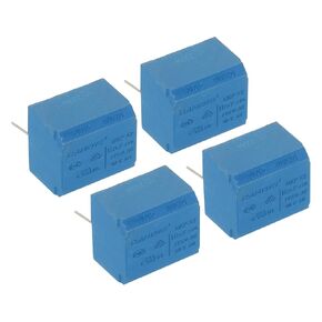PATIKIL Induction Cooker Capacitor, 4 Pack 10uF AC 275V High Voltage Insulation Resistance Capacitor for Induction Cooker, Blue