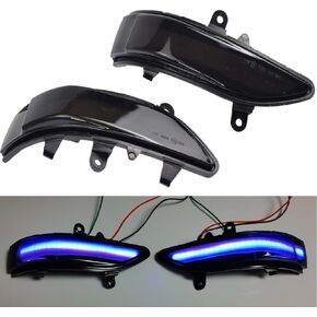 Hacreyatu Dynamic LED Side Mirror Sequential Turn Signal Light Indicator For Subaru Forester Outback Legacy Tribeca Impreza wrx sti sedan in Kuwait