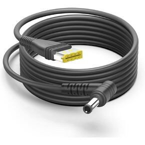 DC 24V Power Cord Converter Cable DC Port 5.5 x 2.1mm/2.5mm Male Compatible with ResMed AirMini Plug AutoSet Travel CPAP Machine Charging Cable for 24V Battery Backup Power Station Power Bank