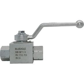 KHB 1/4'' NPT Hydraulic High Pressure Ball Valve 7250PSI Hydraulic Valve Shut-Off Hydraulic Ball Valve