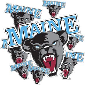 Desert Cactus University of Maine Stickers UMaine Black Bears Vinyl Decals Laptop Water Bottle Car Scrapbook 13.43x10.98 Sheet T3 (Type 3-1)