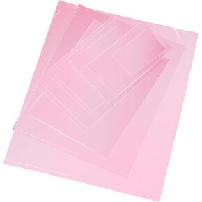 Pink Anti-Static Plastic Flat Bags - 3 x 5 & (100 Bags) 4 Mil Heavy Duty Plastic Bags | Heat Sealable Bags for Packaging Products | Plastic Baggies for Small Businesses