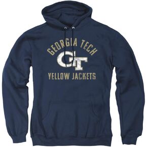 Georgia Tech Official Yellow Jackets Logo Unisex Adult Pull-Over Hoodie