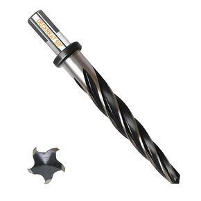 5-Piece 3/8", 1/2", 5/8", 3/4", 1" Reamer Drill Bit for Metal, M2 HSS Taper Reamer for Steel, Alloy, Wood, Plastic to Align, Enlarge Holes – 5-Spiral Flutes, 1/2" Non-Slip Shank, Construction Reamer.
