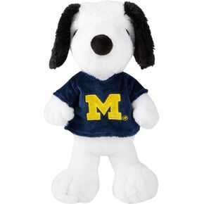 FOCO Michigan Wolverines NCAA Snoopy Peanuts Team Jersey Plush